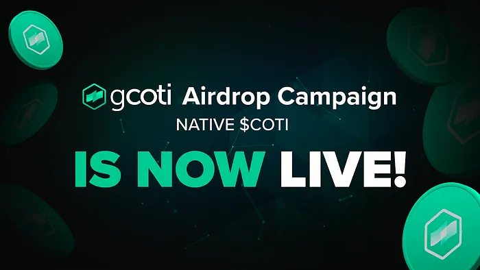 Insane Start for gCOTI Campaign: 100M $COTI Deposited in 90 Seconds!