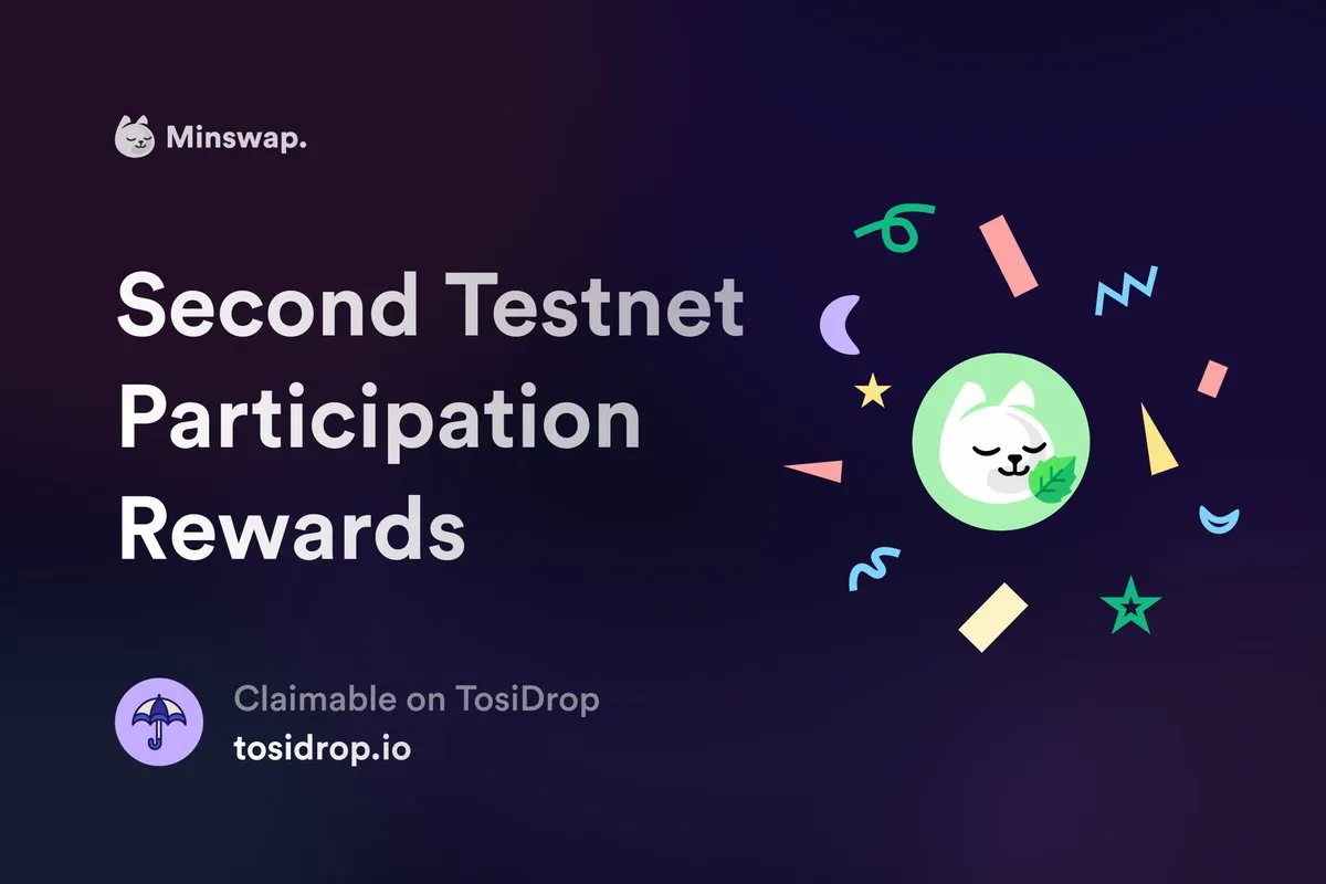 MinSwap uses TosiDrop to distribute mint tokens