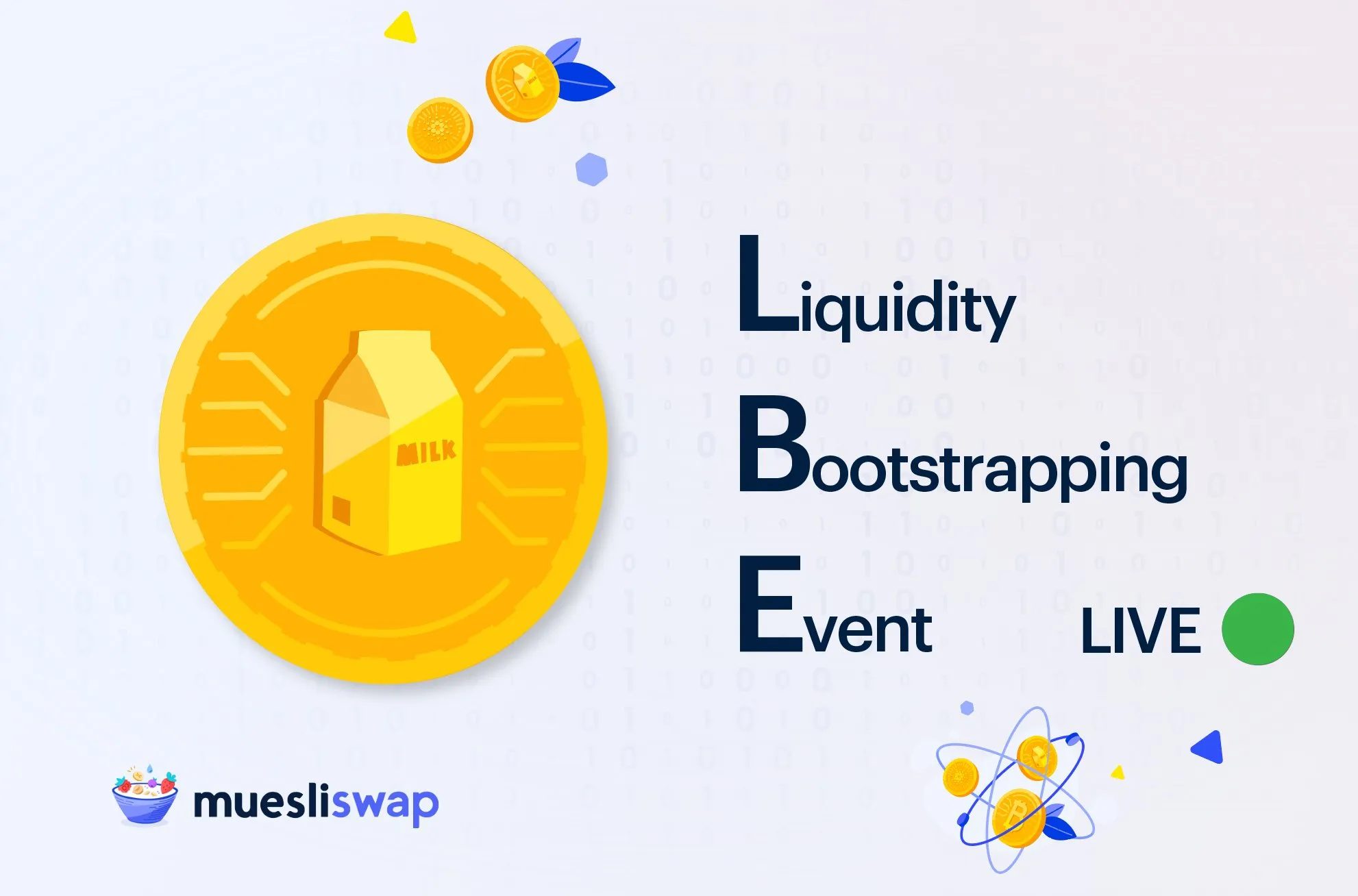 MuesliSwap's liquidity bootstrapping event